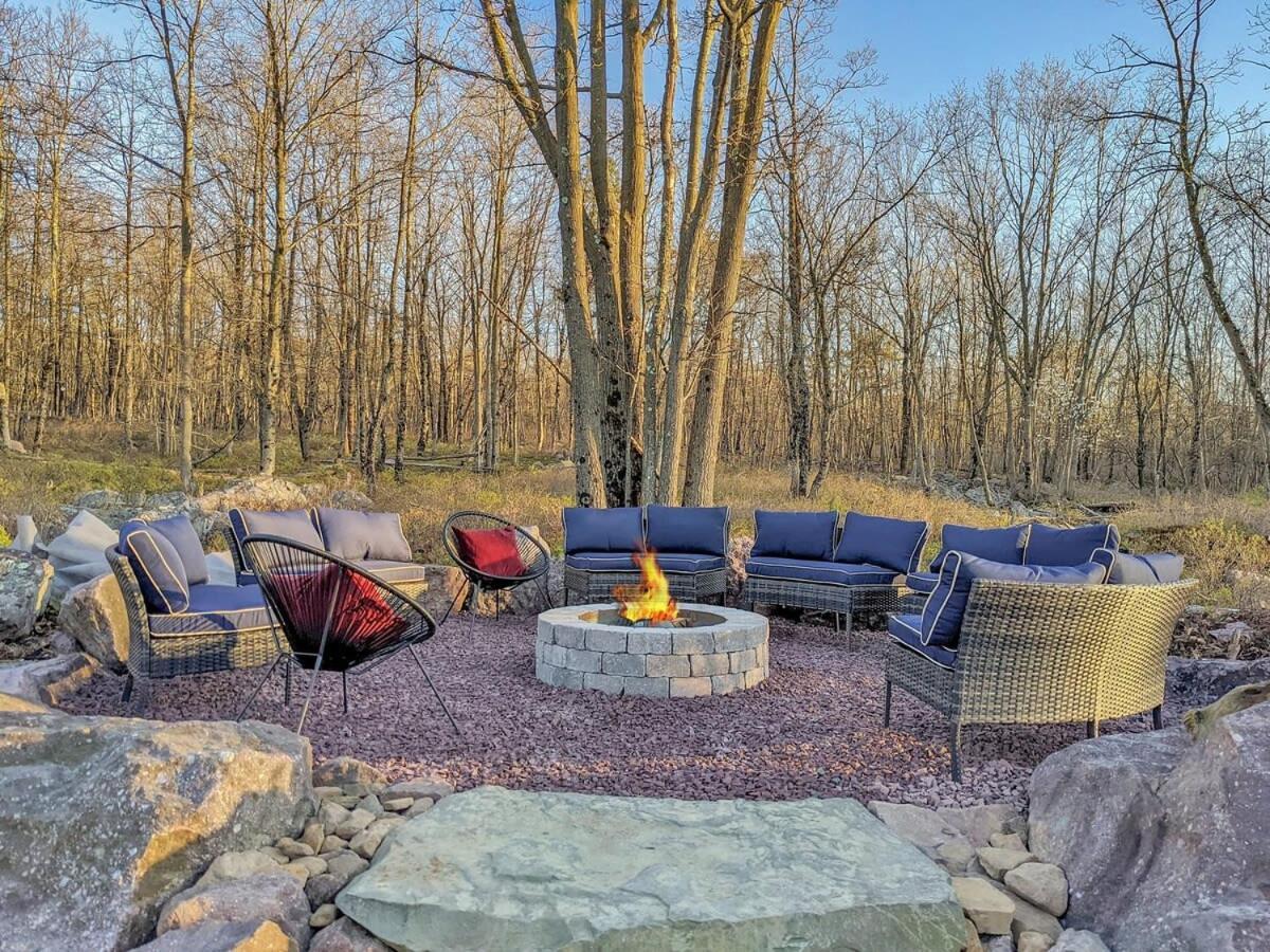 Skypine Lodge - Log Lodge Atop The World Jim Thorpe Buitenkant foto